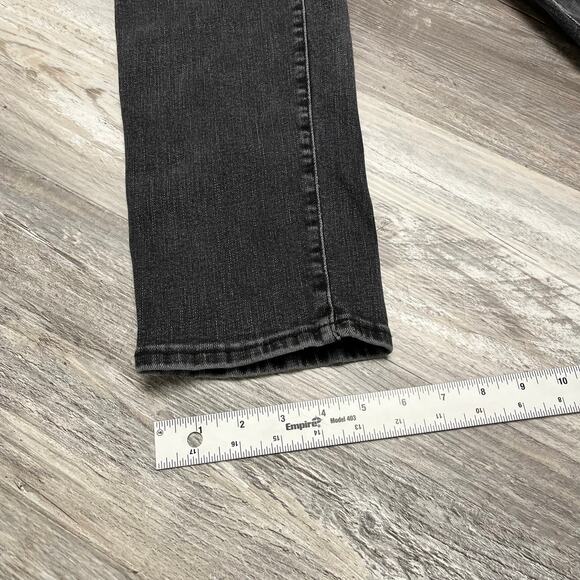 American Eagle Airflex Dark Wash Black Men 30x30 Athletic Straight Stretch Jeans - Picture 11 of 13